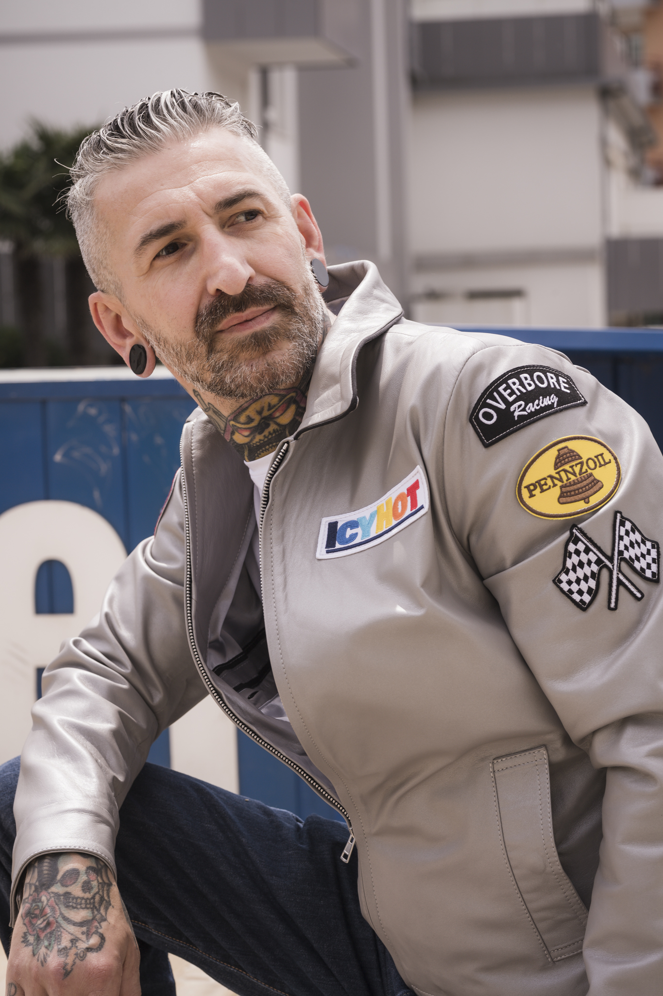 GRINDHOUSE Stuntman Mike leather jacket - Hollywood Vintage Jacket